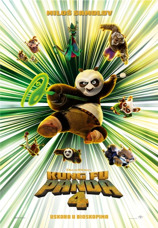 Kung Fu Panda 4 (sinhro.) - 3D / Kung Fu Panda 4