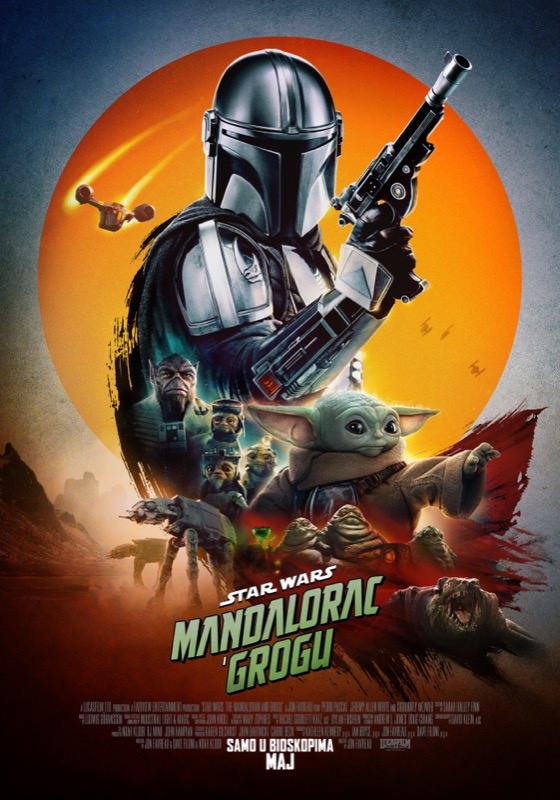 Mandalorac i Grogu - 2D / Star Wars: The Mandalorian and Grogu