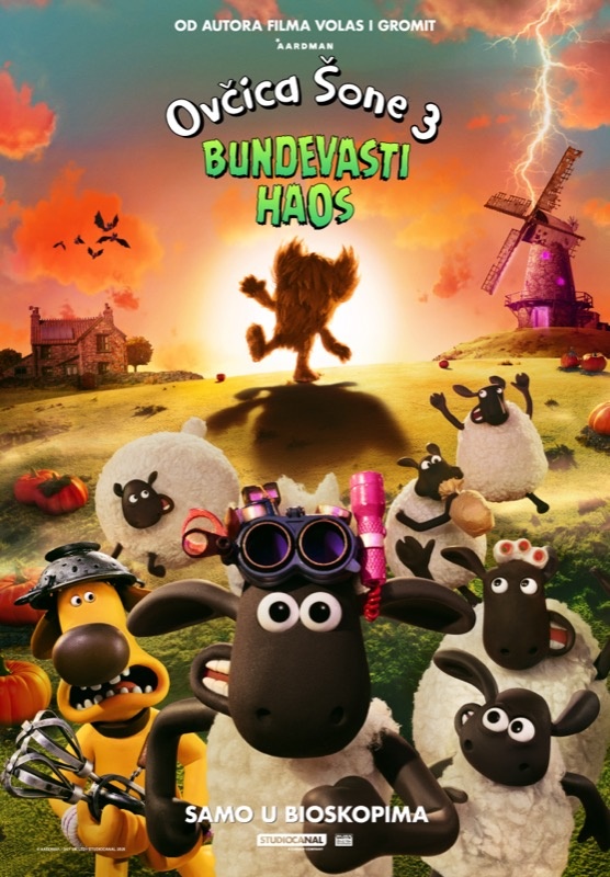 Ovčica Šone 3: Bundevasti Haos (sinhro.) / Shaun the Sheep: The Beast of Mossy Bottom 
